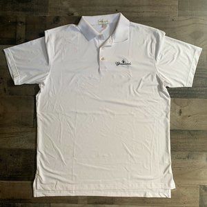 Peter Millar Summer Comfort Golf Polo White